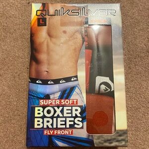 Quicksilver 3 Pack NEW Boxer Briefs XL New Super Soft Fly Front